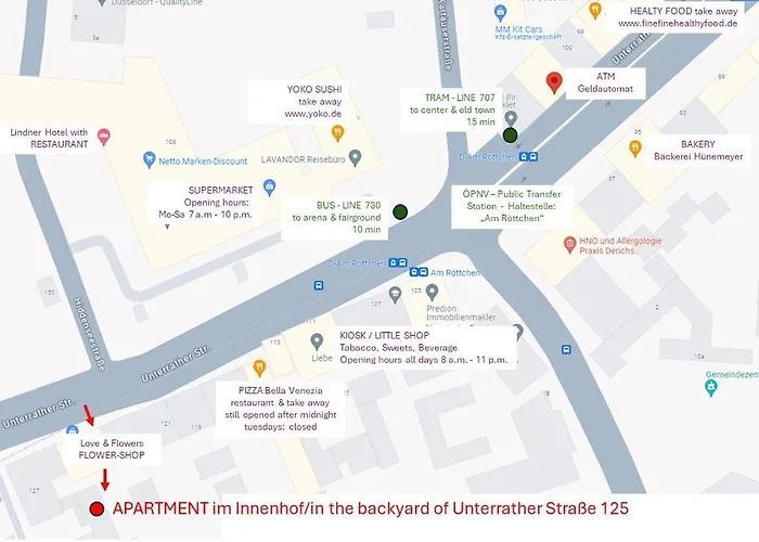 Apartment Nah Flughafen, Messe, Arena, Dome